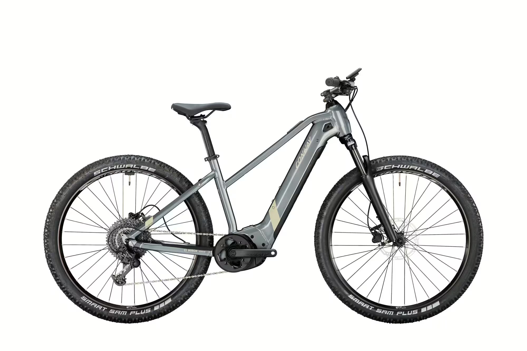 Conway Cairon S 2.0 Trapez 625Wh | E-MTB Hardtail 29" | Bosch CX | Grau | Größe L