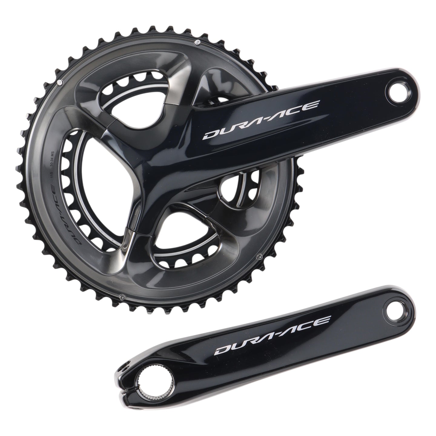 Shimano Dura-Ace FC-R9100 Kurbel | 175 mm | 50/34 Zähne | 2x11-fach | Hollowtech II | Rennrad