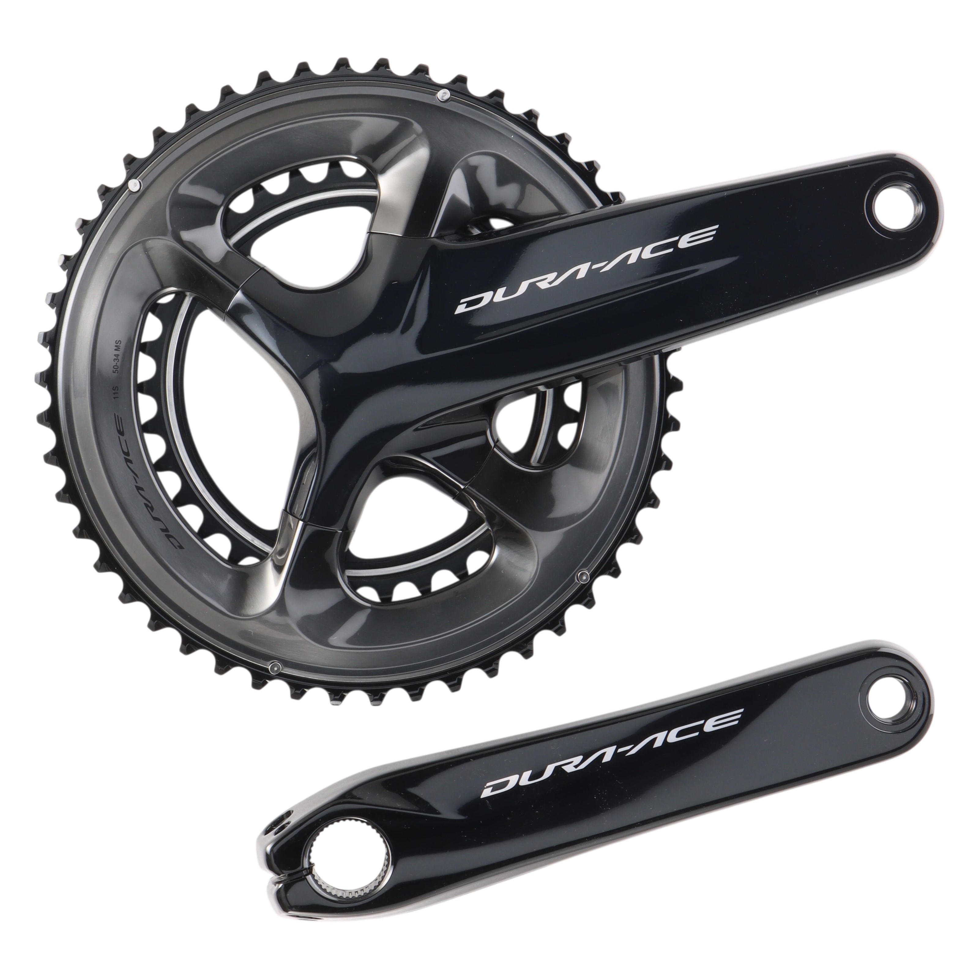 Shimano Dura-Ace FC-R9100 Kurbel | 175 mm | 50/34 Zähne | 2x11-fach | Hollowtech II | Rennrad