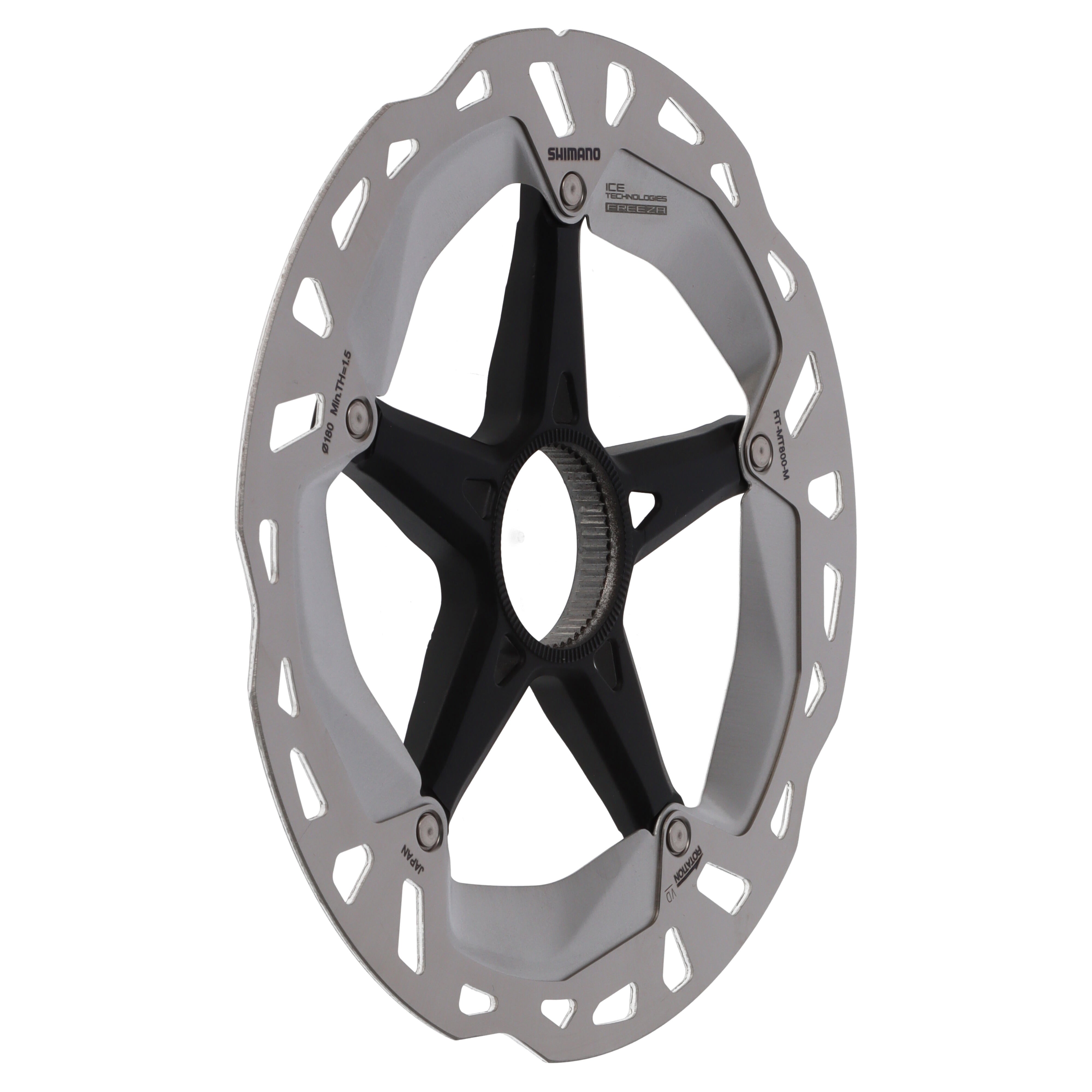 Shimano Deore XT RT-MT800 Bremsscheibe 180 mm | Center Lock | Ice Technologies Freeza | inkl. Lockring