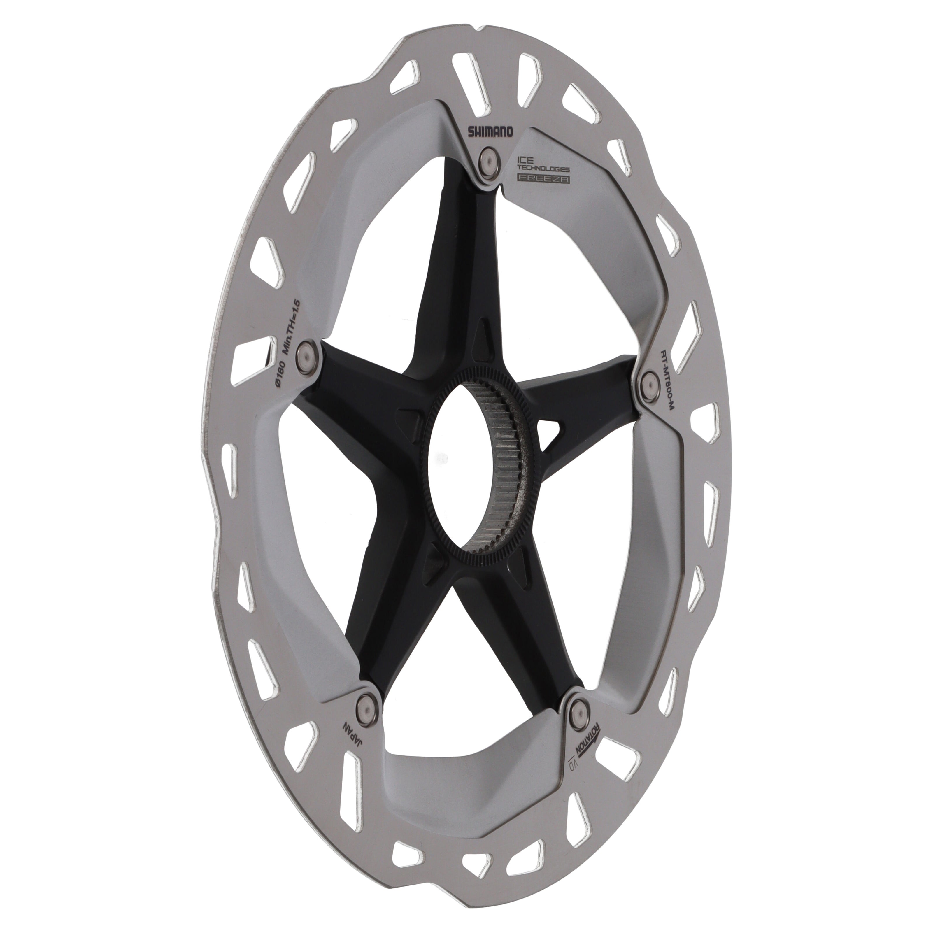 Shimano Deore XT RT-MT800 Bremsscheibe 180 mm | Center Lock | Ice Technologies Freeza | inkl. Lockring