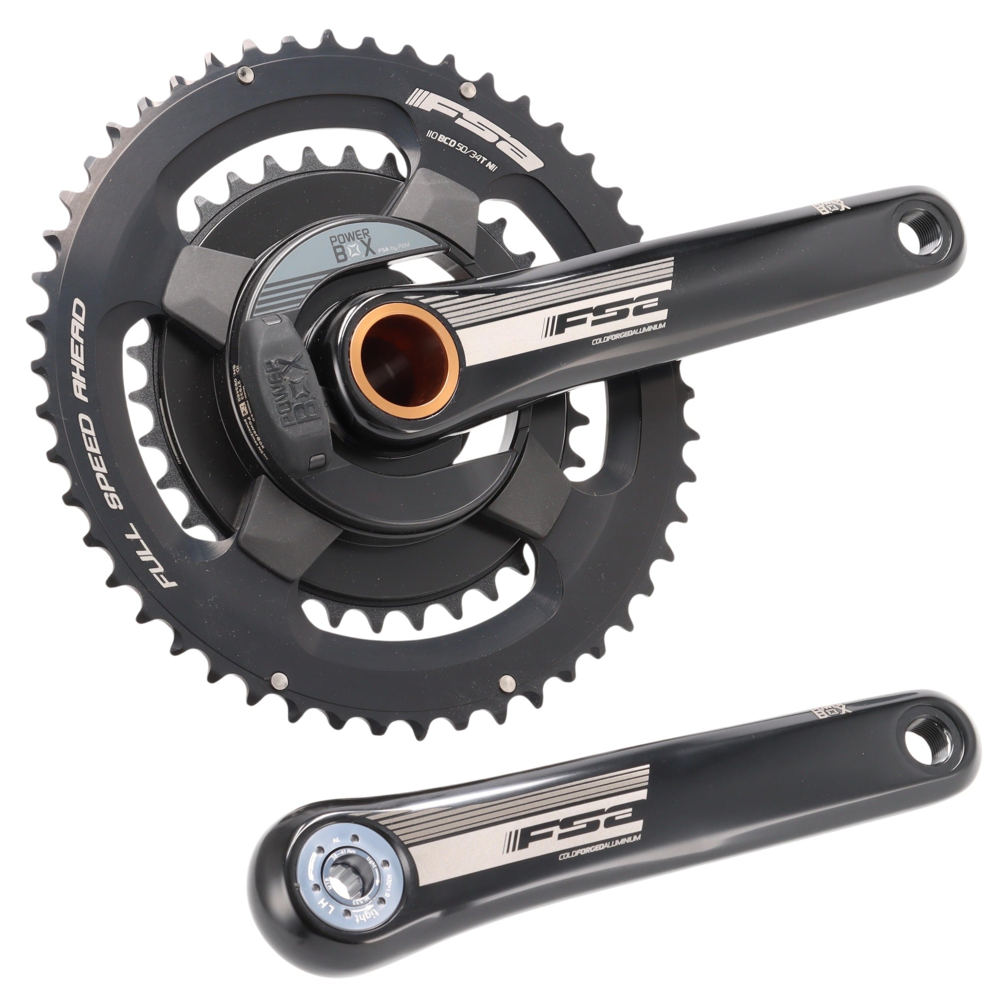Professionelles Produktfoto einer Fahrradkurbel im Orbitvu Fotostudio