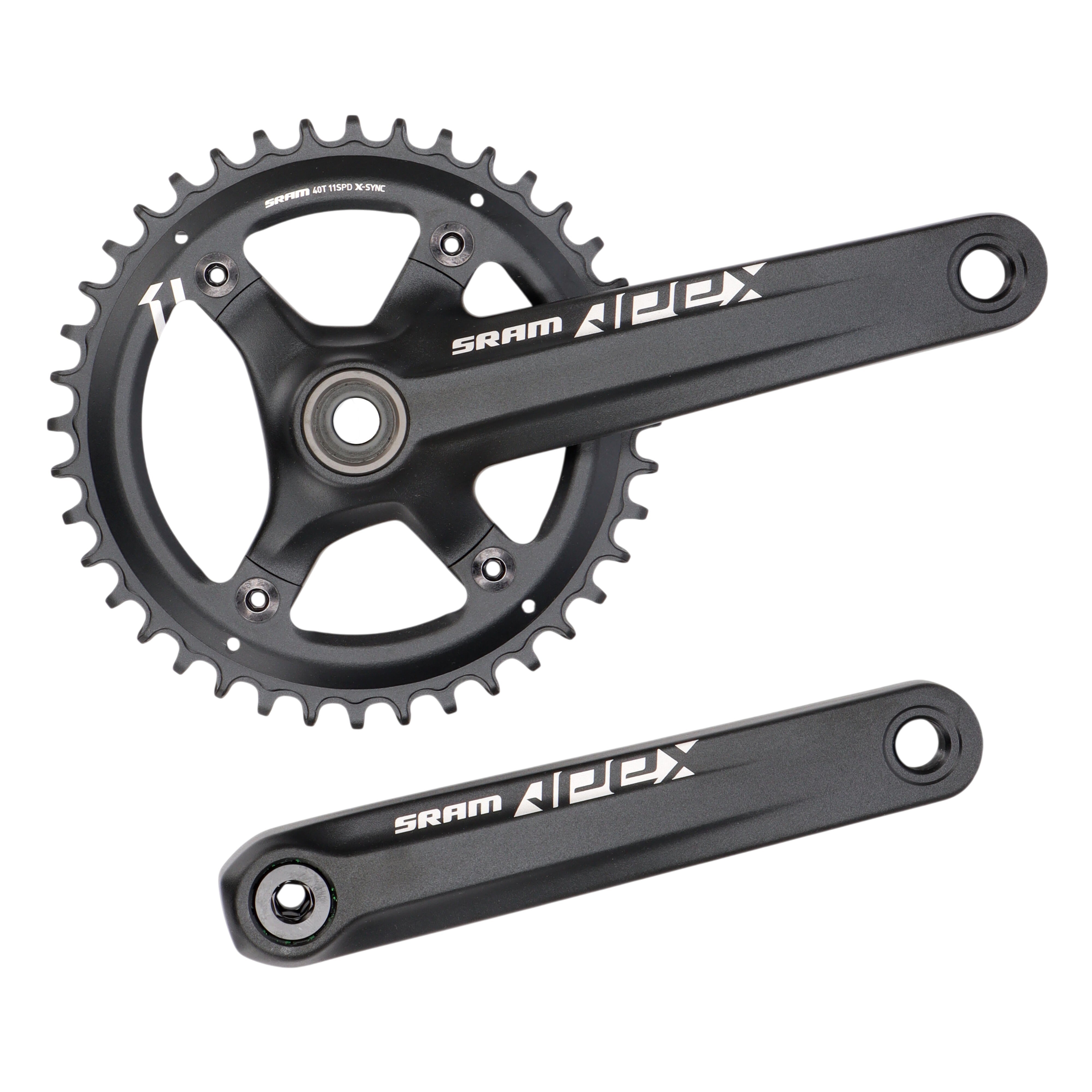 SRAM Apex 1 Kurbelgarnitur | 172,5 mm | 40 Zähne | GXP | 1x10-/11-fach | Rennrad, Gravel