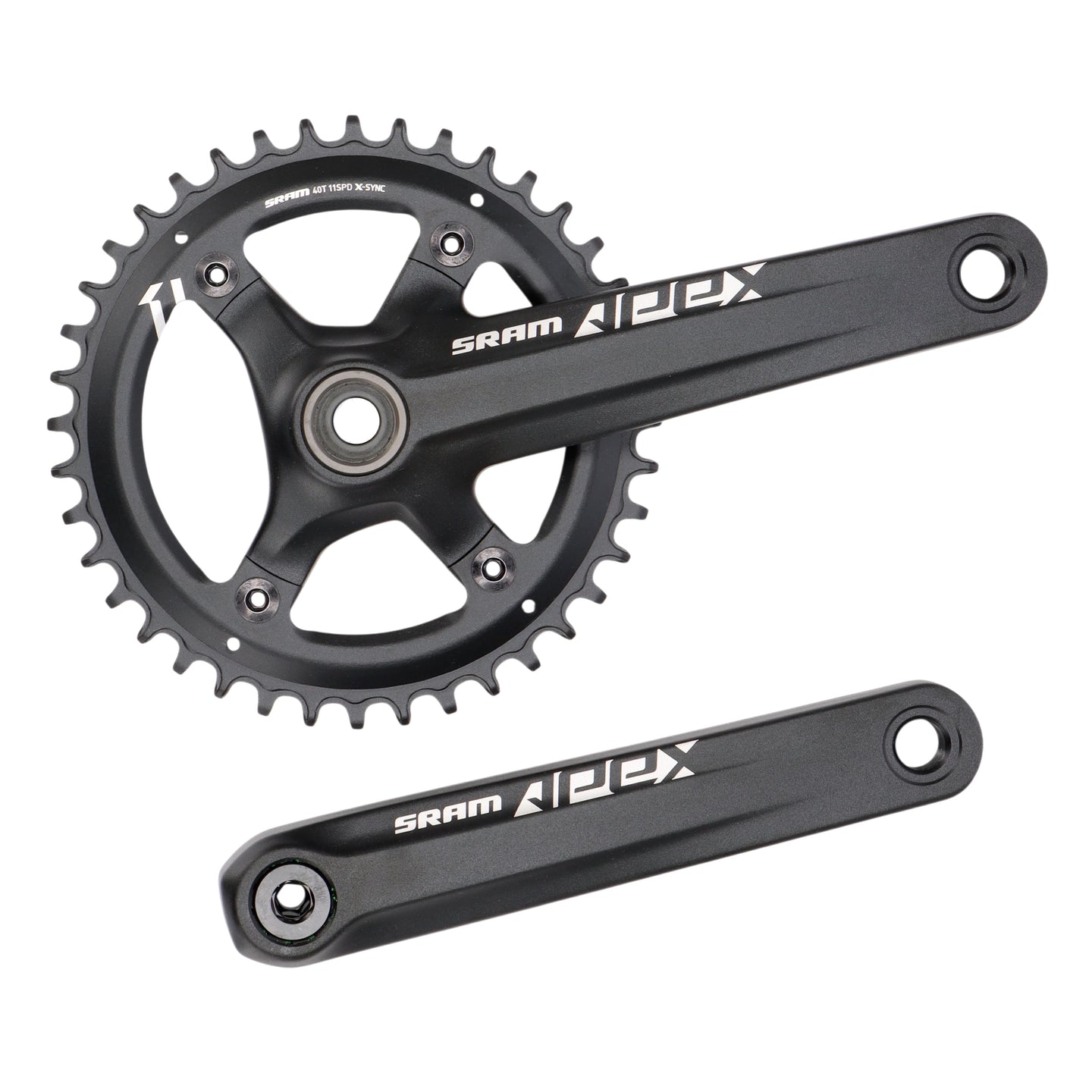 SRAM Apex 1 Kurbelgarnitur | 172,5 mm | 40 Zähne | GXP | 1x10-/11-fach | Rennrad, Gravel