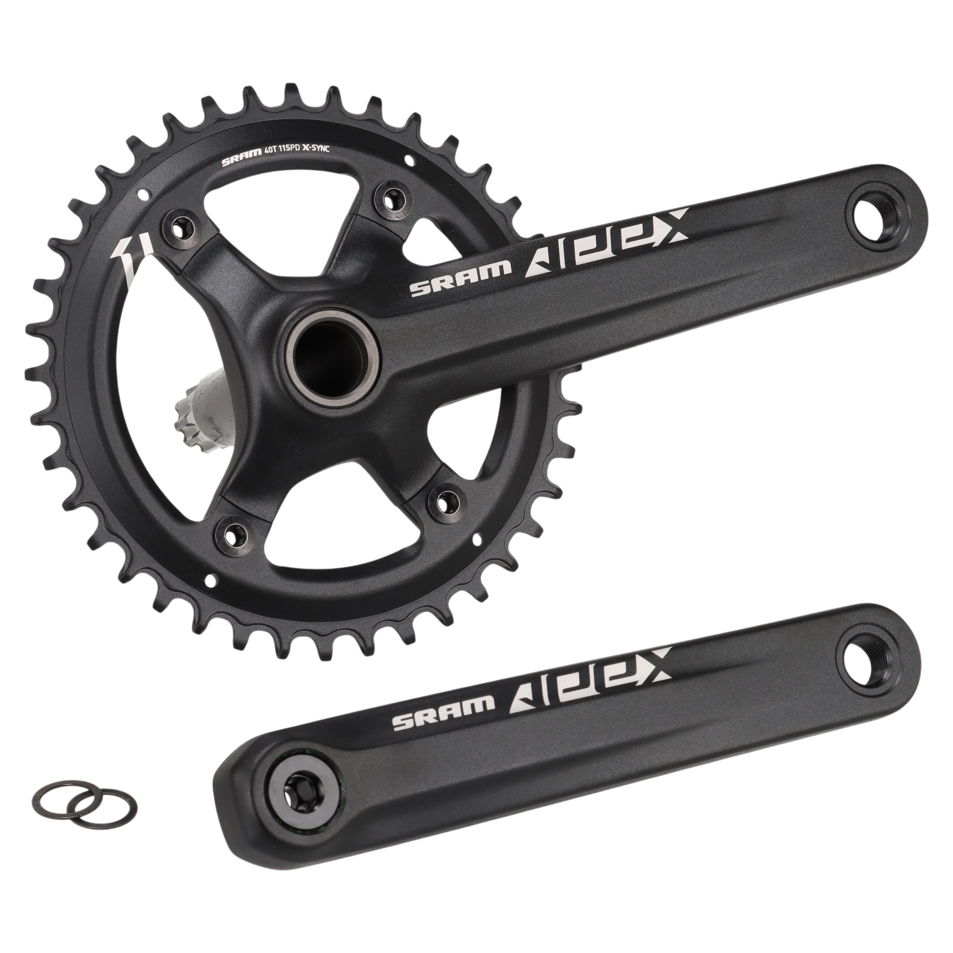 SRAM Apex 1 Kurbelgarnitur | 172,5 mm | 40 Zähne | GXP | 1x10-/11-fach | Rennrad, Gravel