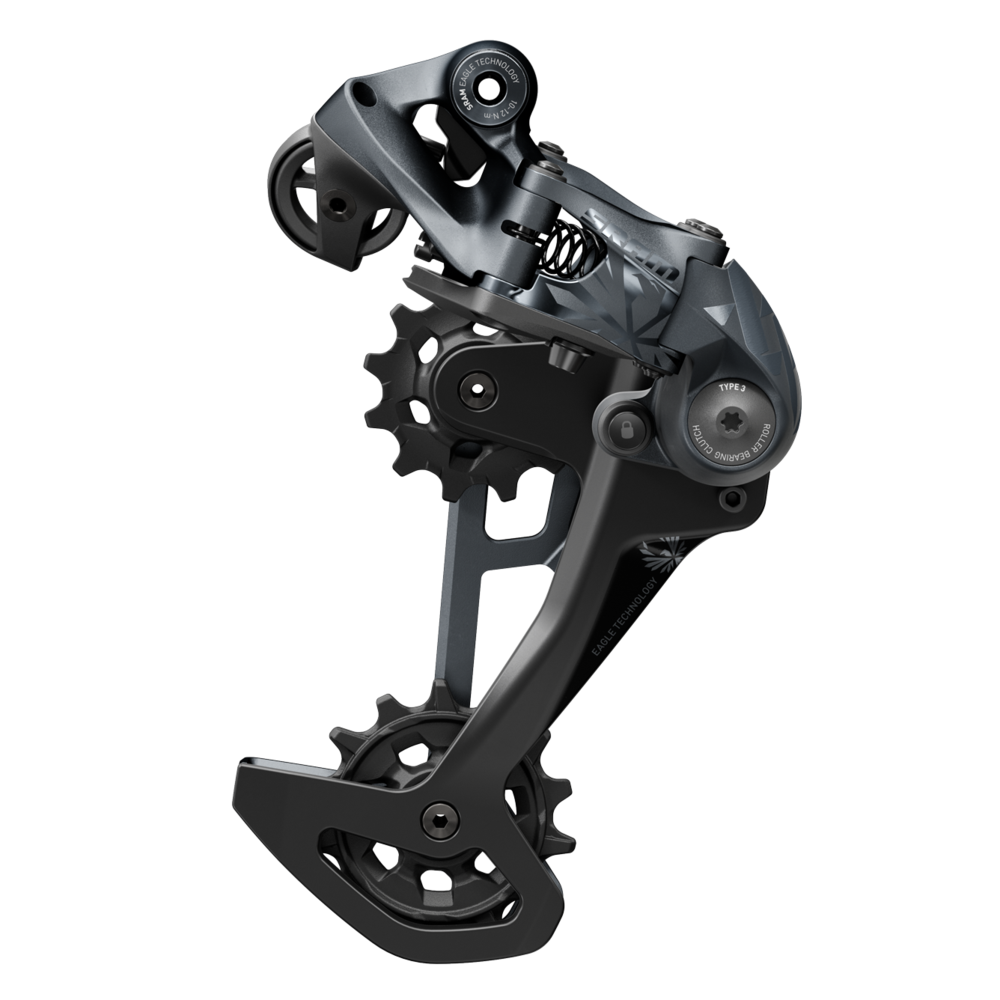 SRAM XX1 Eagle Schaltwerk | 12-fach | langer Käfig | X-Horizon | 10-52T / 10-50T | Lunar Grau