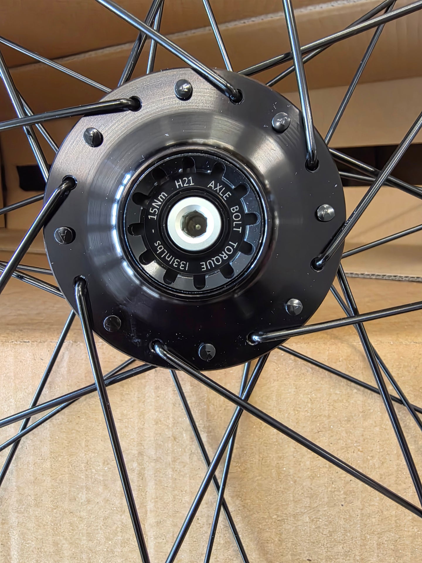 Mavic Speedcity Vorderrad 28" | nur für Cannondale Lefty Federgabeln | 12x110 mm | Disc
