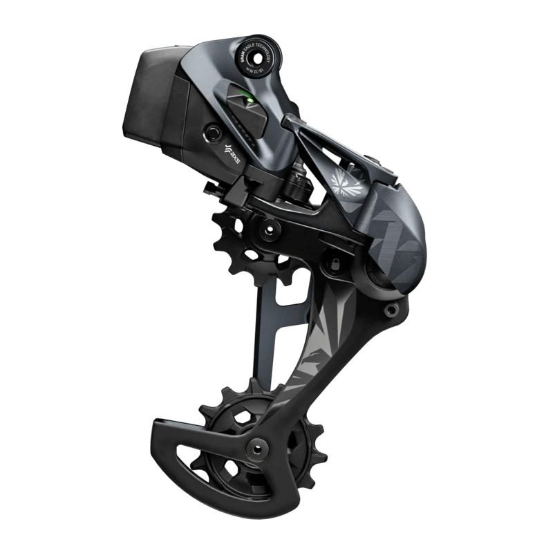 SRAM XX1 Eagle AXS Schaltwerk 12 - fach | eTap Wireless | max. 52 Zähne | schwarz | ohne Akku - RAAAD.de