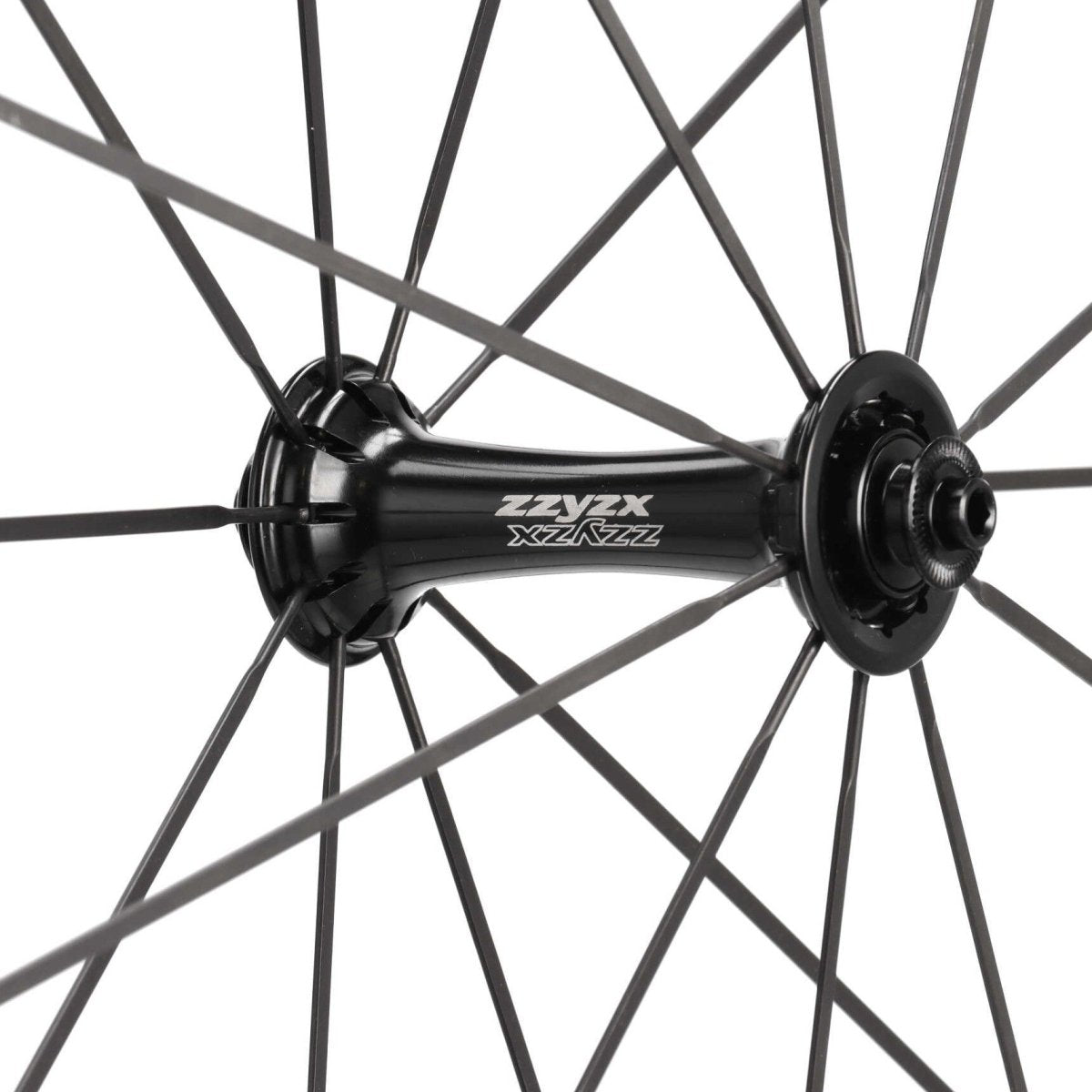 ZZYZX Carbon Laufradsatz Tubular 28" | Felgenbremsen | Shimano HG Freilauf | Schwarz Blau - RAAAD.de